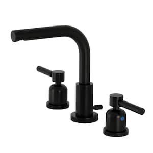 Concord 8 in. Widespread 2-Handle Bathroom Faucet in Matte Black