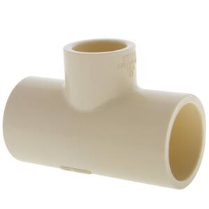 3/4 in. x 3/4 in. x 1/2 in. CPVC-CTS All Slip Reducing Tee Fitting