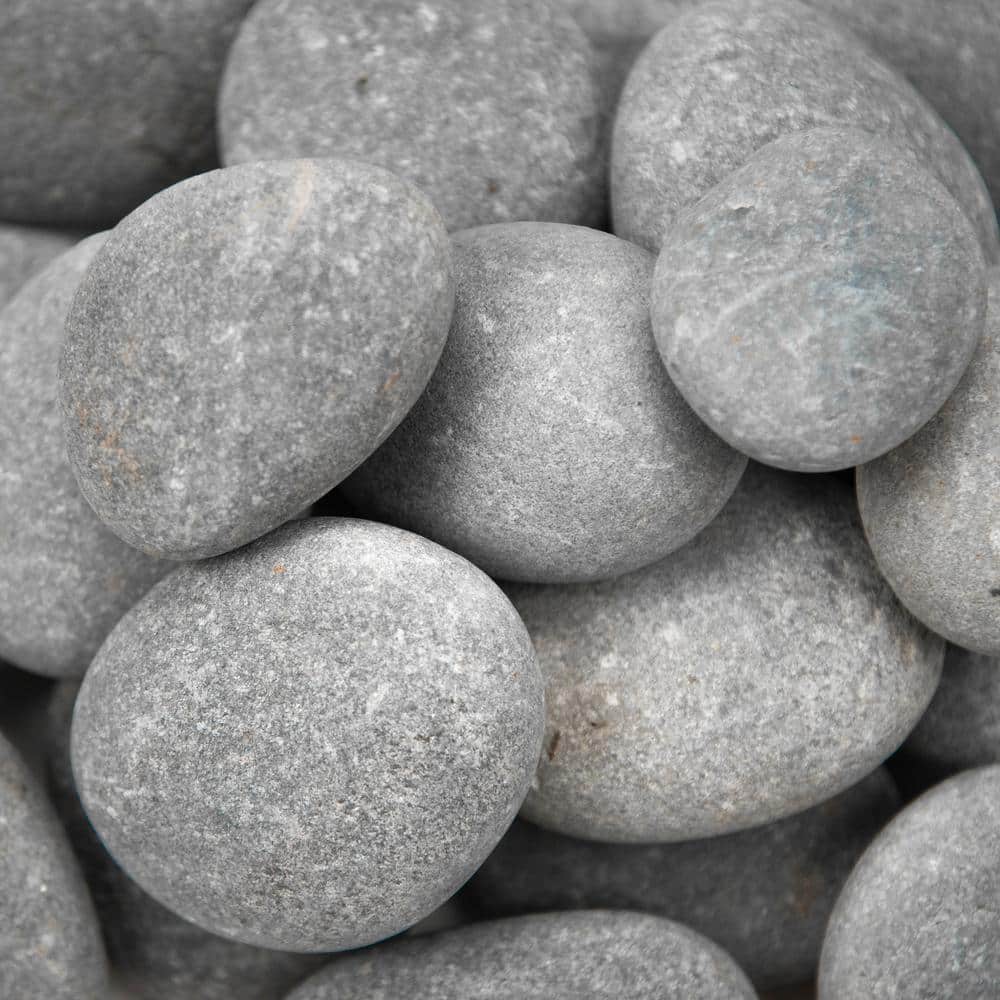 MSI Nile Gray Pebbles 0.5 Cu. ft. per Bag (1 in. to 2.5 in.)