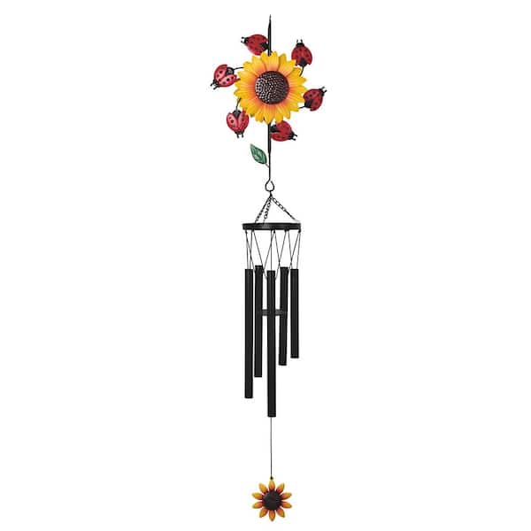 FC Design 41 in. Long SunFlower Wind Chime