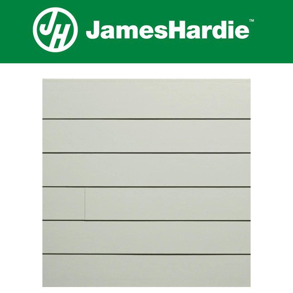 James Hardie Hardie Plank HZ5 6.25 in. x 144 in. Primed Smooth