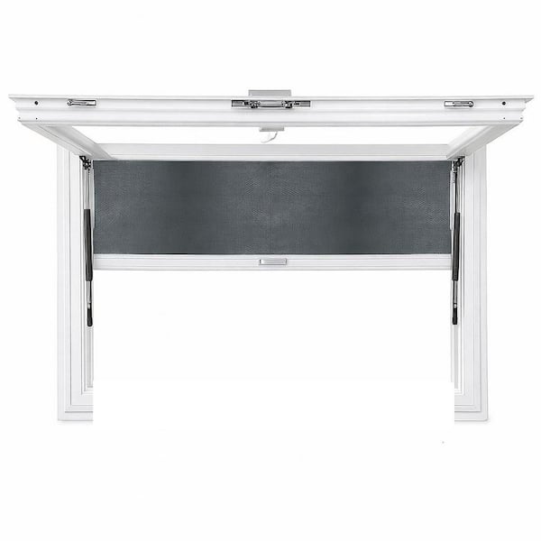 TEZA DOORS 71.5 in. x 41.5 in. White Aluminum Low-E Double-Pane