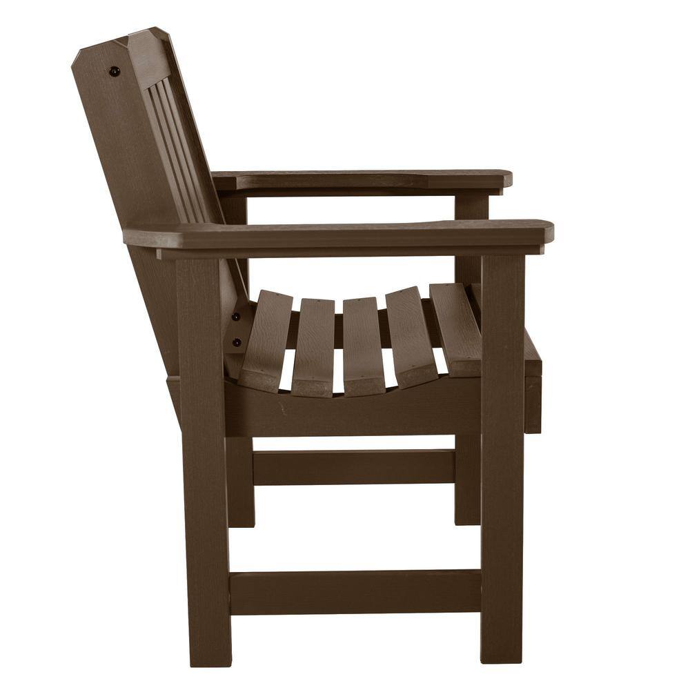 Weathered Acorn Synthetic Wood Outdoor Garden Chair