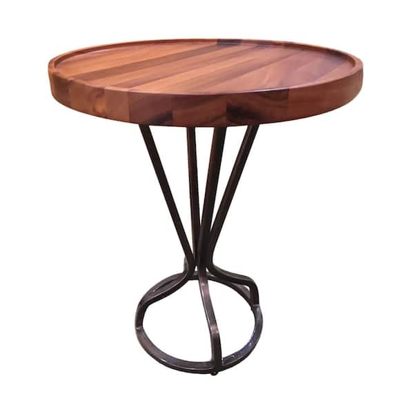 Steve Silver Juno 22 in. Brown Accent Table