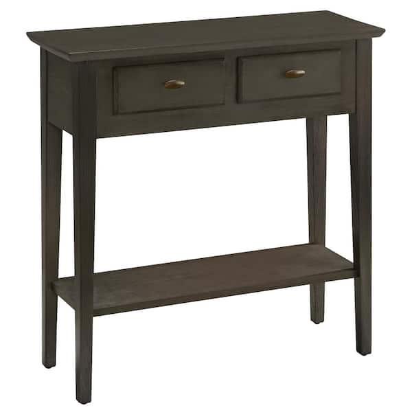 Leick Furniture Smoke Gray Hall Console/Sofa Table