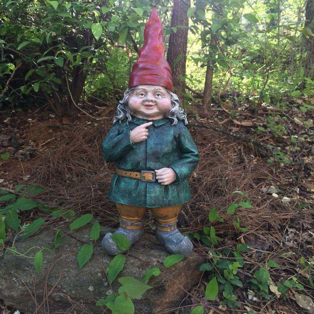 Zelda 21" Tall Resin Female Garden Gnome Statue