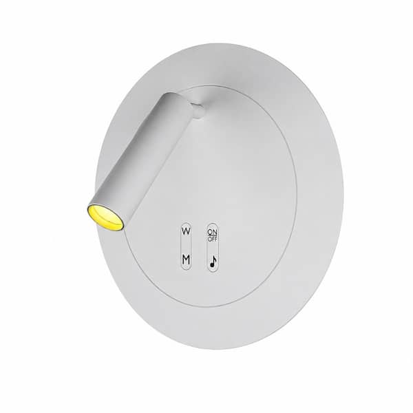 6 in. RGB Color Changing Adjustable Ambience White Integrated LED Vanity Light Bar with Touch Control