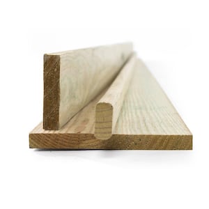 1 in. x 2 in. x 8 ft. Pressure-Treated Southern Pine Lumber