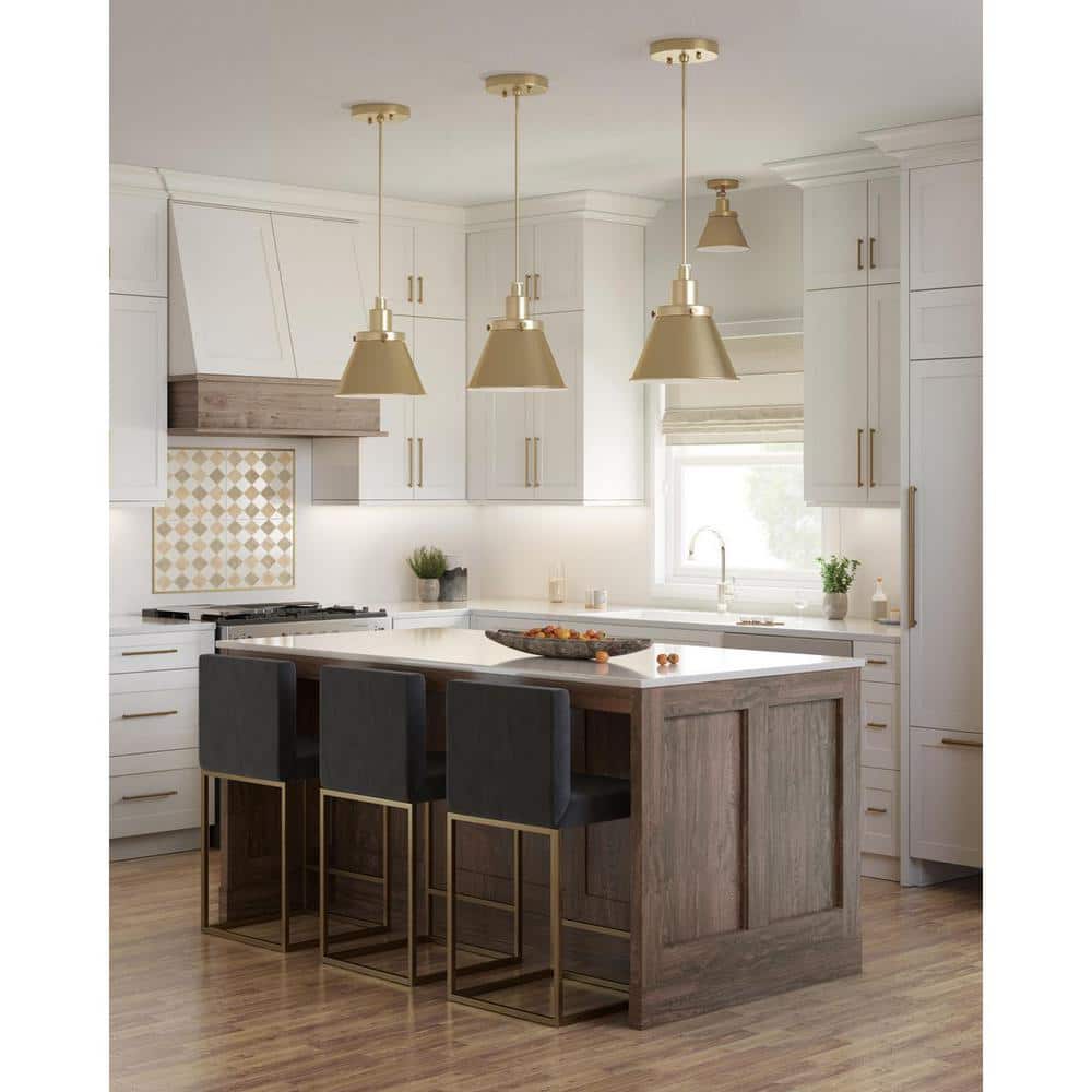 Hinton Collection 8-1/4 in. 1-Light Vintage Bronze Pendant with Metal Shade price history on PriceWatchPro