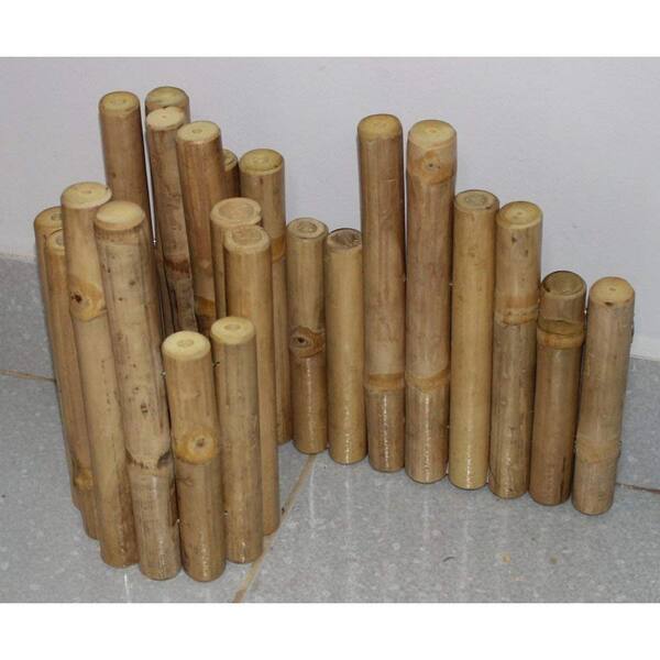 MGP 6 ft. Uneven Solid Bamboo Edging