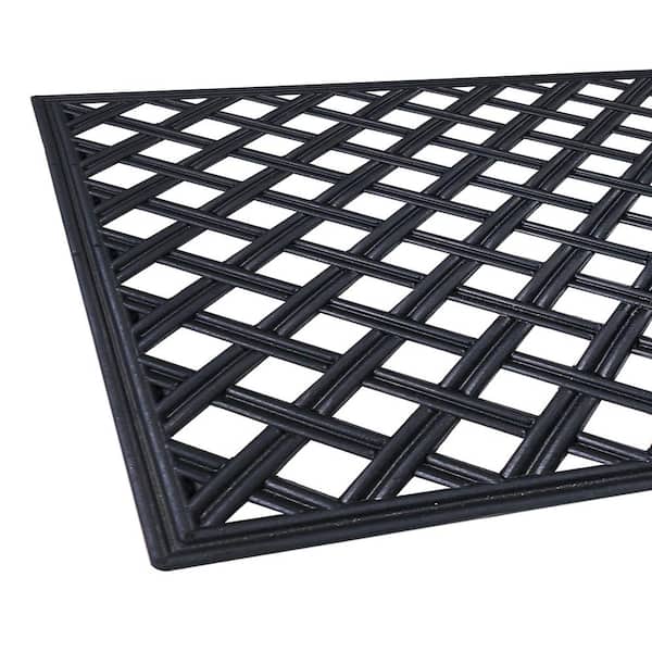 Imperiel Concepts Welcome Mat (30x17.5 Black) Durable Door Mat Outdoor  Indoor
