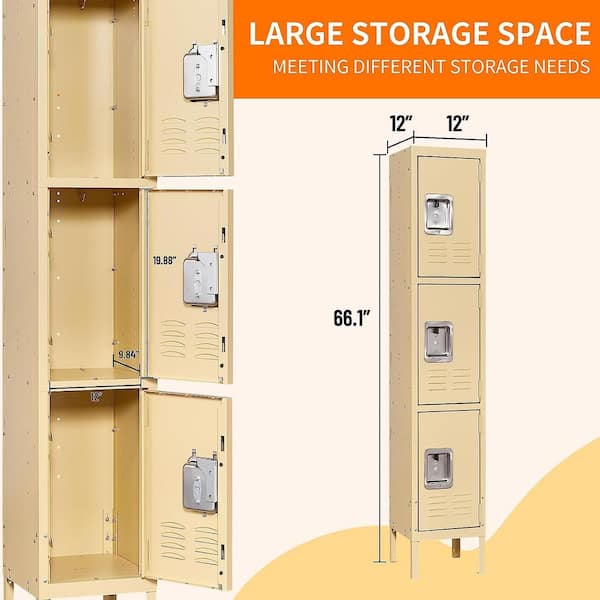 Corrigan Studio® Locker With Door And Adjustable Shelf, Bedroom 3