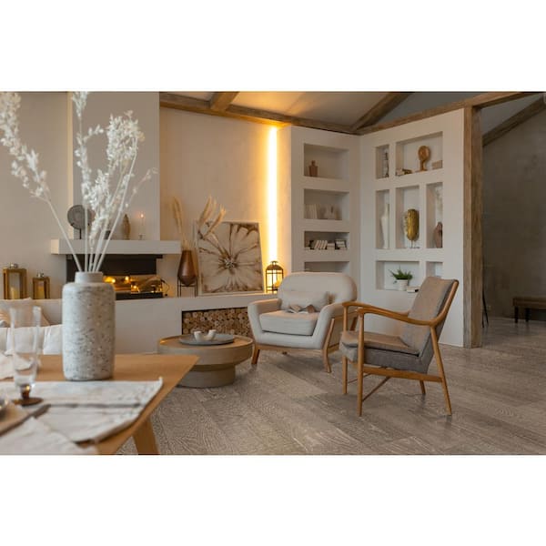 Liberty Mound 0.82 in. T x 3 in. W x 78 in. L Engineered Hardwood Flush Stair Nose Eased Edge Molding