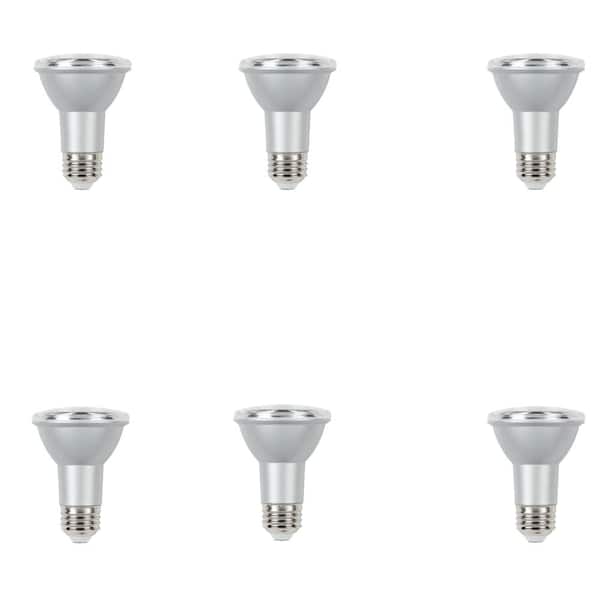 Westinghouse 50W Equivalent Cool White PAR20 Dimmable LED Flood Light Bulb (6 Pack)
