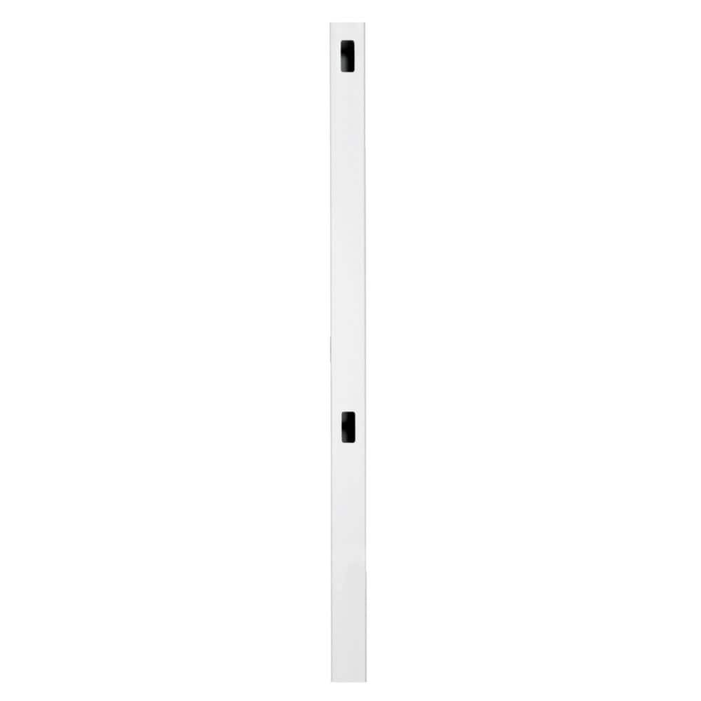 UPC 090489195342 product image for LaFayette 4 in. x 4 in. x 6 ft. White Vinyl Routed Fence End Post | upcitemdb.com