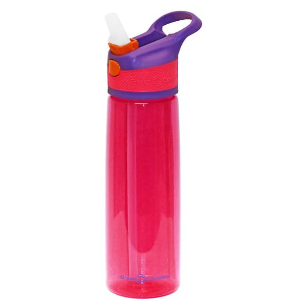 JoyJolt Spring Glass 18 Oz Insulated Water Bottles with Stainless Steel Cap  Set, 6 Pieces