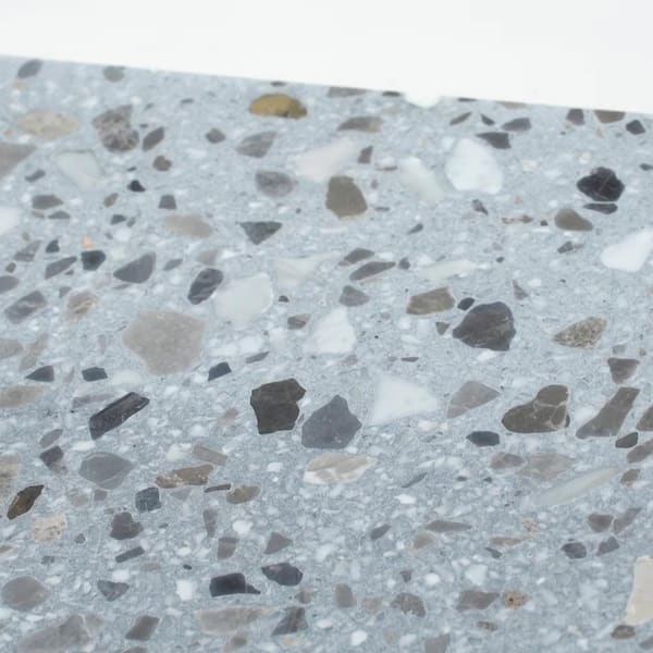 Apollo Tile Terraforma 24 in. x 24 in. Honed Gray Beige Marble Terrazzo Large Format Wall and Floor Tile (7.75 sq. ft./Case)-2 Pack