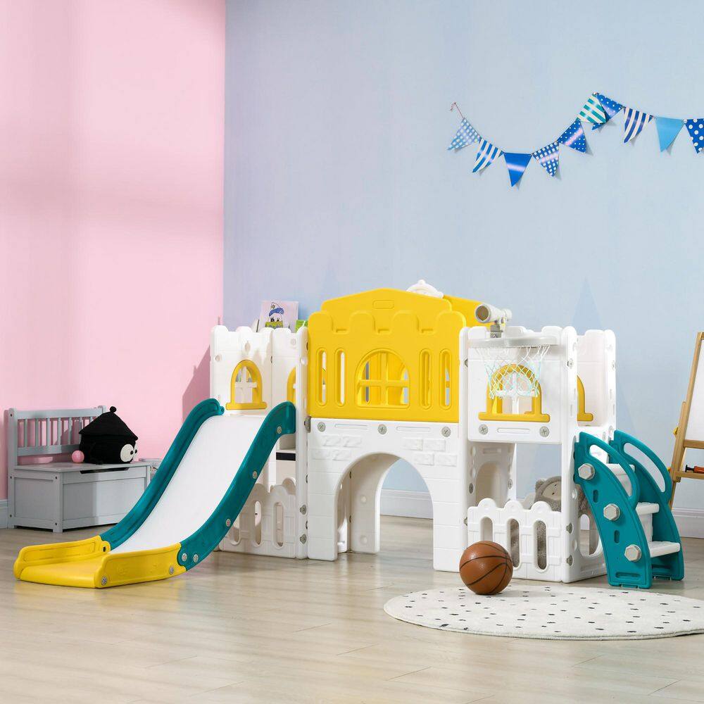 Indoor Slide Playset with Basketball Hoop, Climber price history on PriceWatchPro