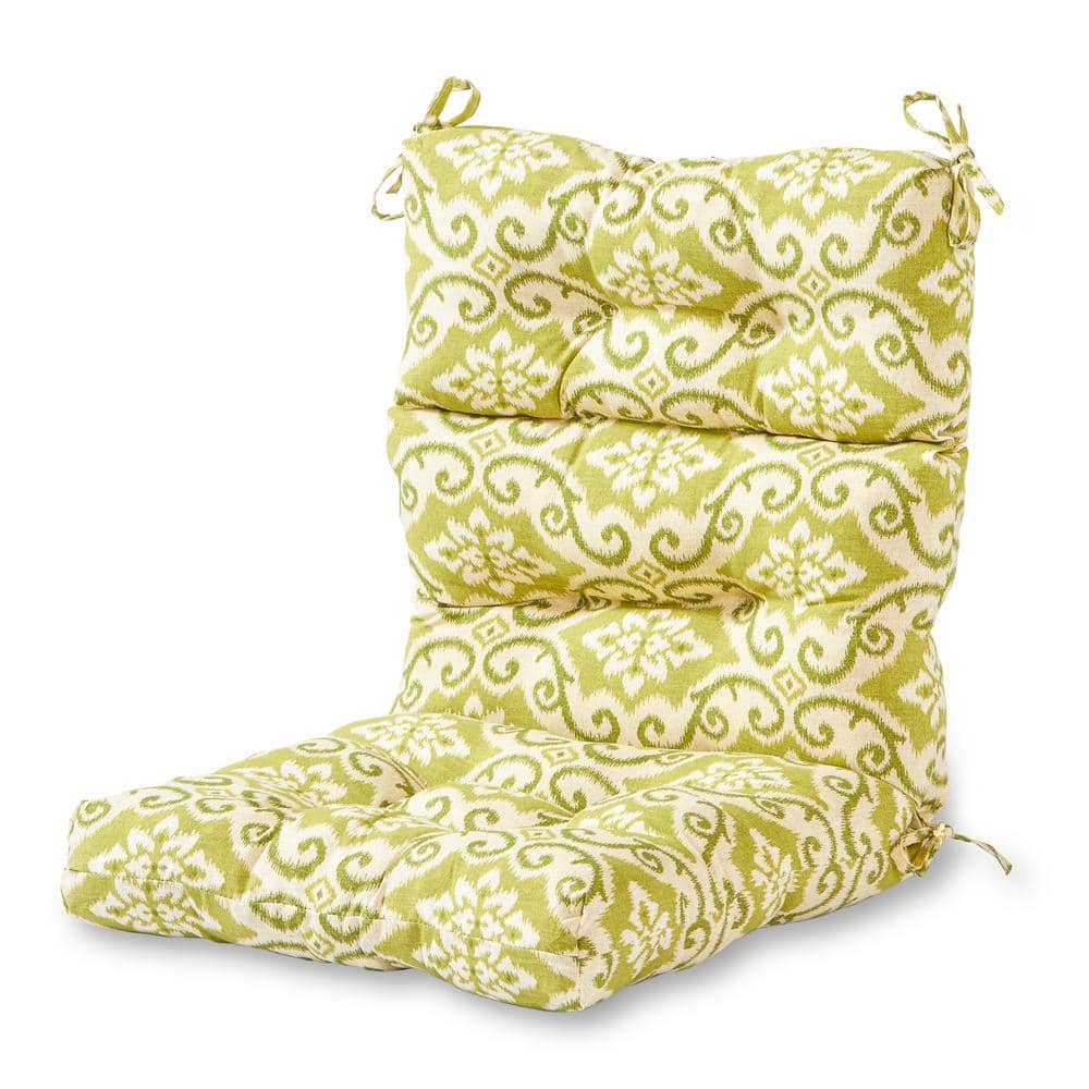 Shoreham Ikat Outdoor High Back Dining Chair Cushion