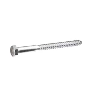 3/8 in. x 5 in. Hex Zinc Plated Lag Screw (25-Pack)