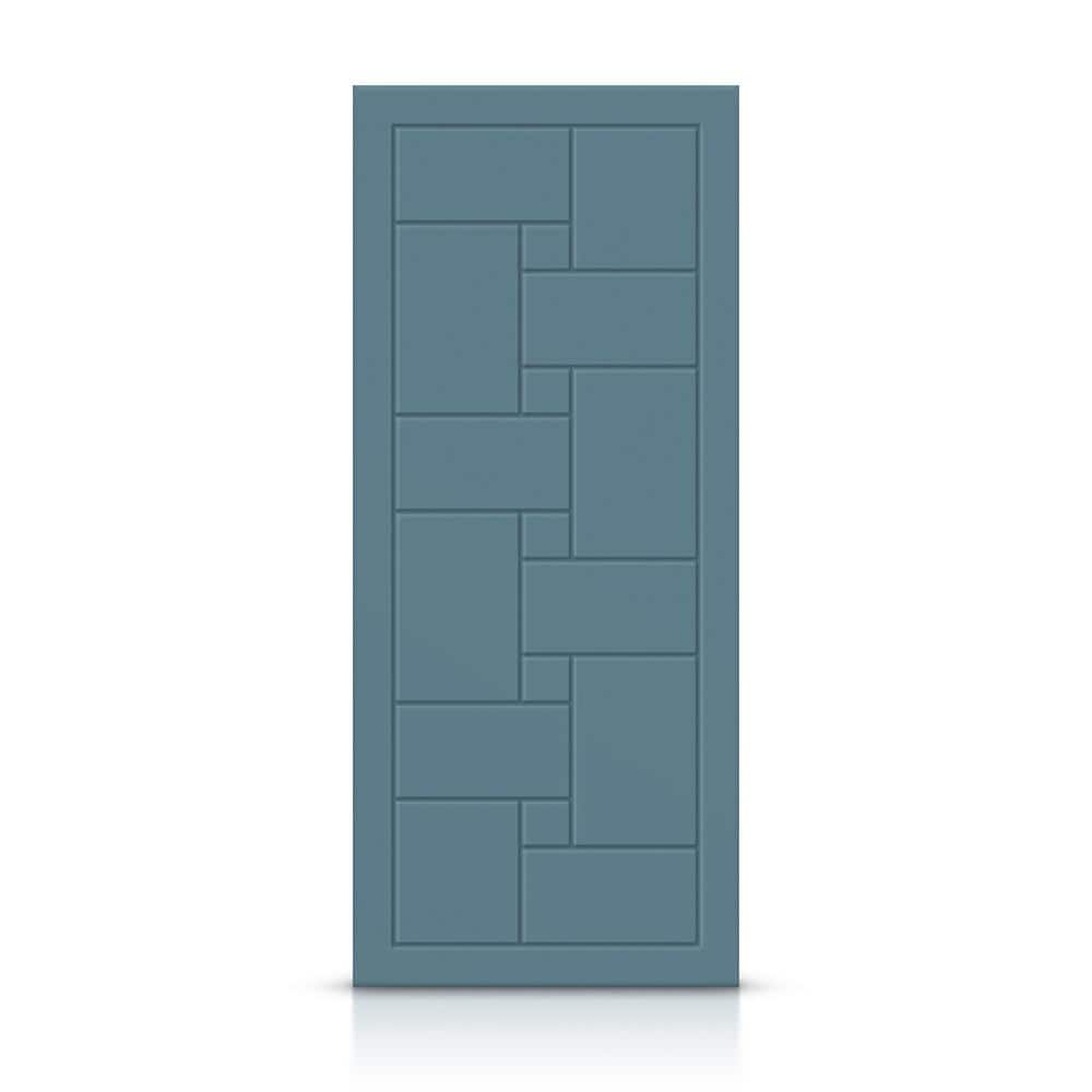 24 in. x 84 in. Hollow Core Dignity Blue Painted Composite MDF Interior Door Slab price history on PriceWatchPro