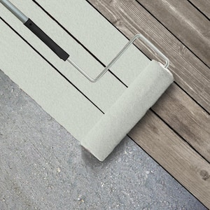 1 gal. #GR-W05 Unwind Textured Low-Lustre Enamel Interior/Exterior Porch and Patio Anti-Slip Floor Paint