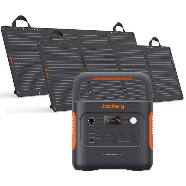 Jackery 2200W Rated/4400W Peak Push Button Start Solar Generator