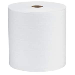 7.87 in. x 400 ft. Non-Perforated Hard-Roll Paper Towels (12 Roll)