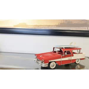 Victoria c1957 Red Ford Country Squire Station Wagon Sculpture