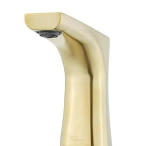 Monaco 8 in. Widespread Double-Handle Bathroom Faucet in Brushed Gold