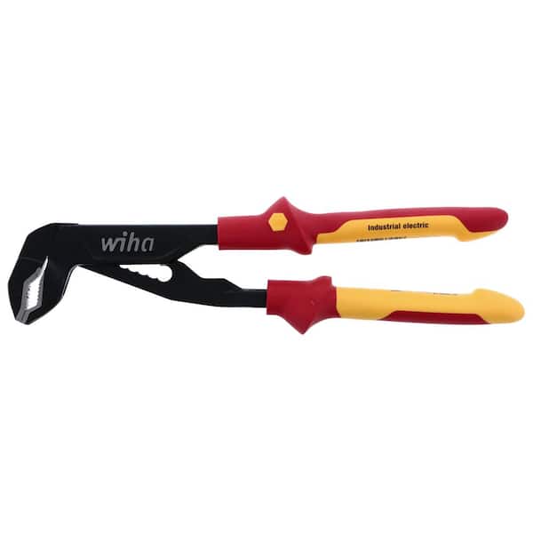 10. in. 1000-Volt Insulated V-Jaw Tongue and Groove Pliers