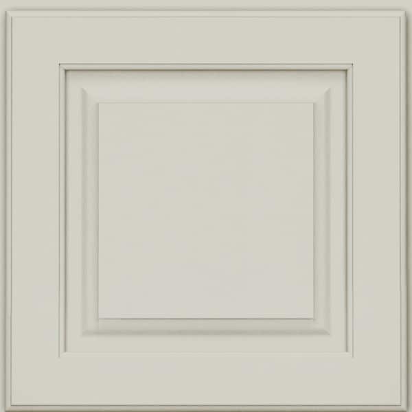 KRAFTMAID SIMPLICITY 14-5/8 in. x 14-5/8 in. Cabinet Door Sample in Moonshine