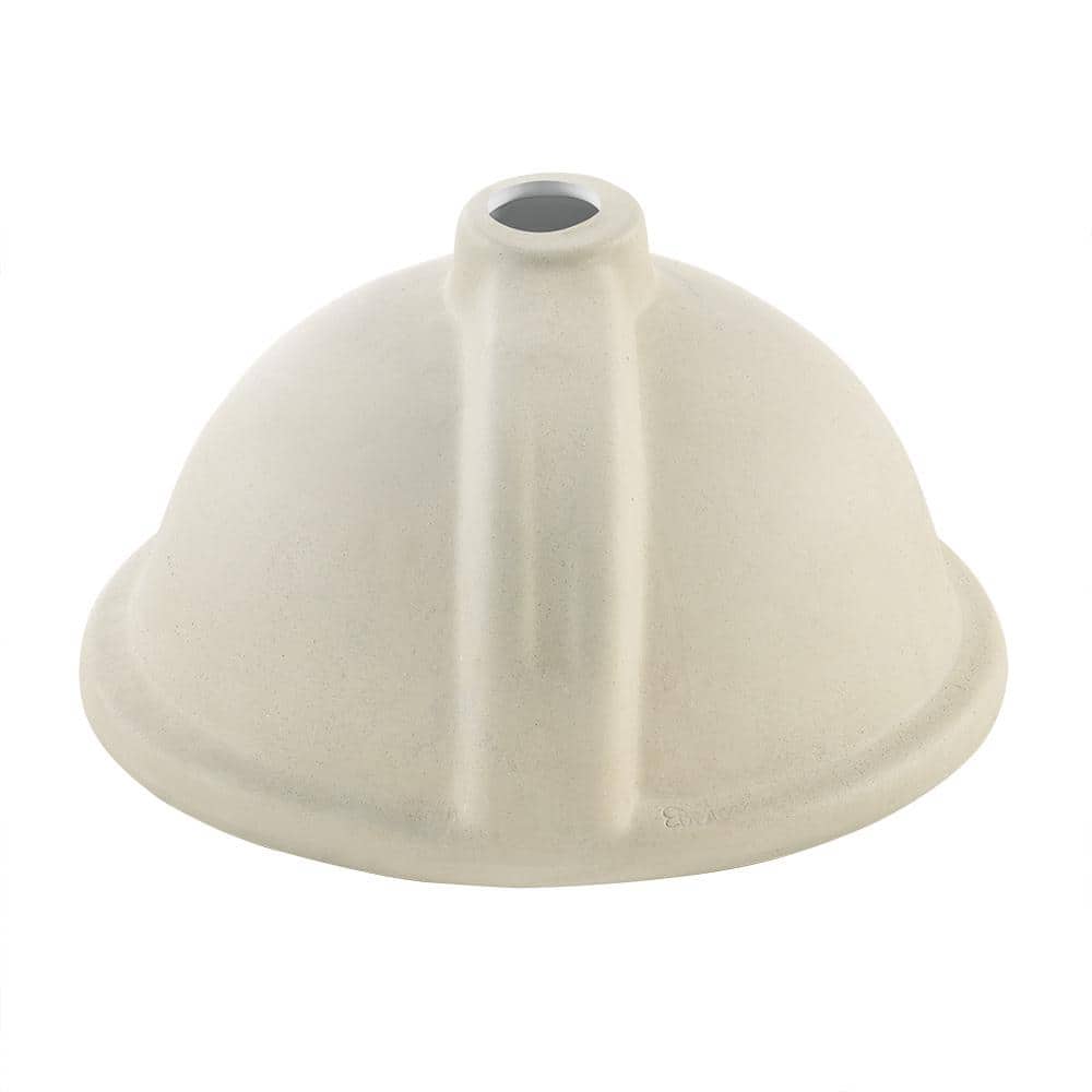Plaisir White Ceramic 16.75" Oval Undermount Bathroom Sink