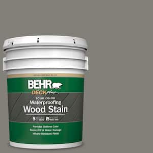 5 gal. #N360-5A Wood Ash Solid Color Waterproofing Exterior Wood Stain