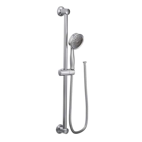 1-Spray Eco-Performance Handheld Hand Shower with Slidebar in Chrome