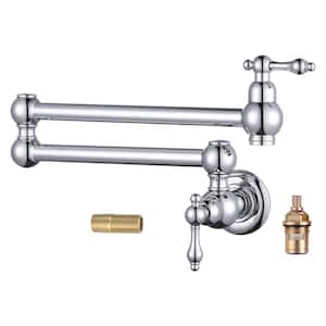 Wall Mounted Pot Filler Only For Cold in Chrome