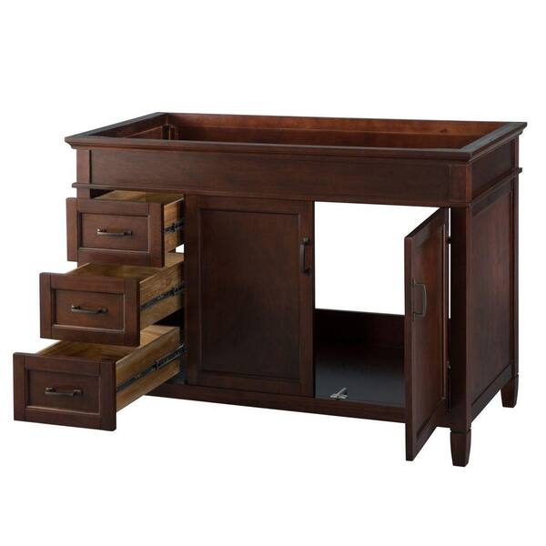 Ashburn 36 in. W Bath Vanity Cabinet Only in Mahogany Ashburn 36 in. W Bath Vanity Cabinet Only in Mahogany