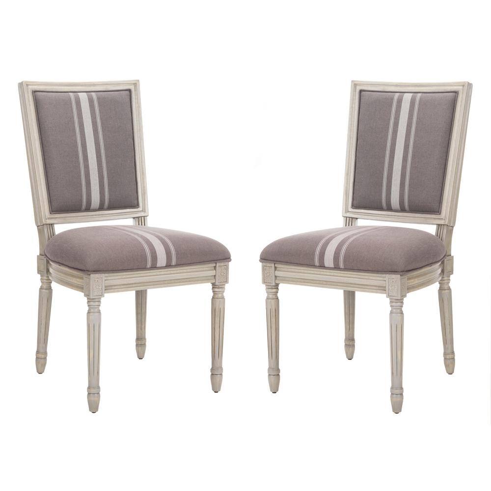 SAFAVIEH Buchanan Gray/Beige/Rustic Gray 19 in. H French Brasserie ...