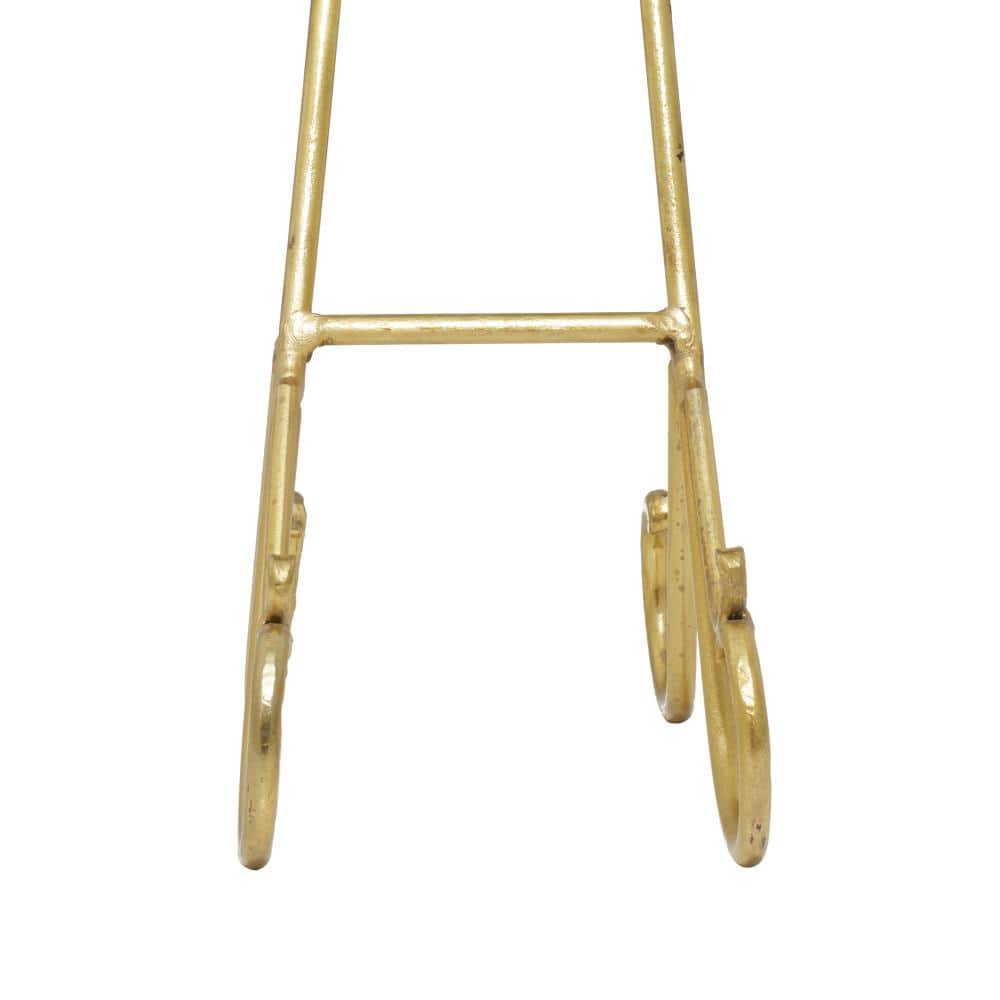 Multi-Colored Metal Scroll Tabletop Easel Set of 3