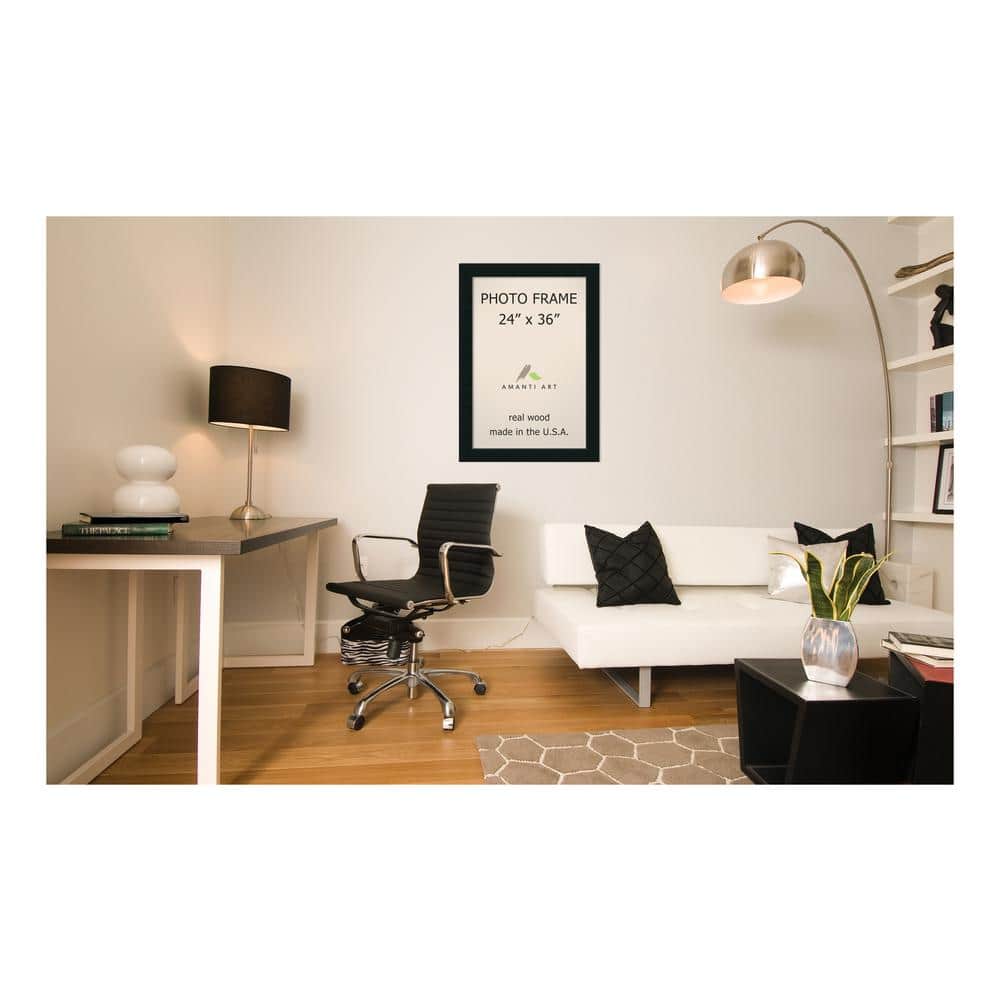 Corvino Black Solid Wood Wall Picture Frame