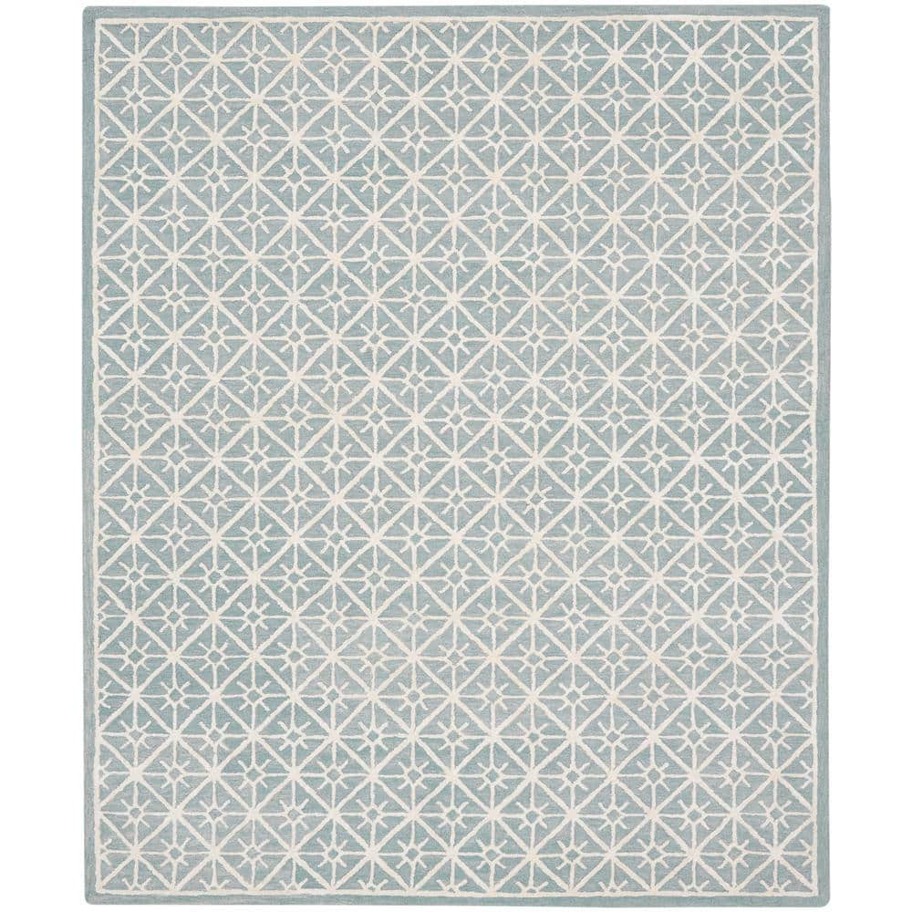 Reviews for 57 GRAND BY NICOLE CURTIS Series 2 Light Blue 9 ft. x 12 ft