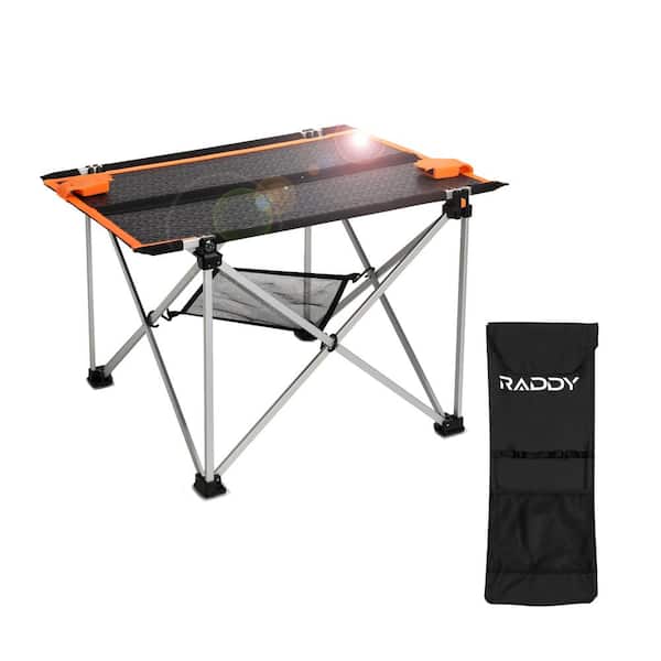 Raddy 30-Watt Portable Monocrystalline Solar Panel, Foldable Table