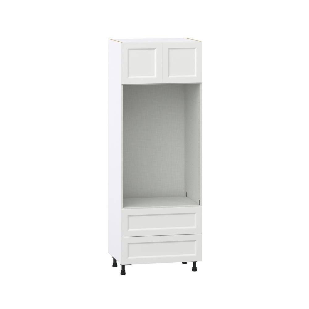 J COLLECTION Alton Painted 30 in. W x 84.5 in. H x 24 in. D in White
