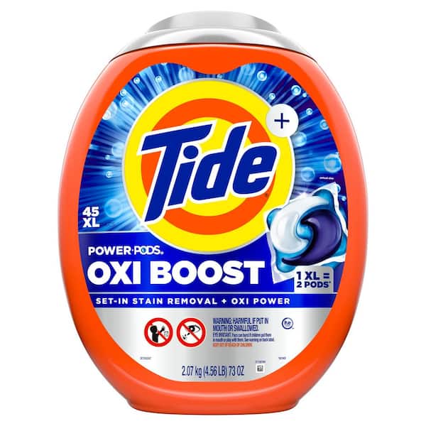 Oxi Boost XL Power Pods Original Scent Laundry Detergent Pods (45-Count)