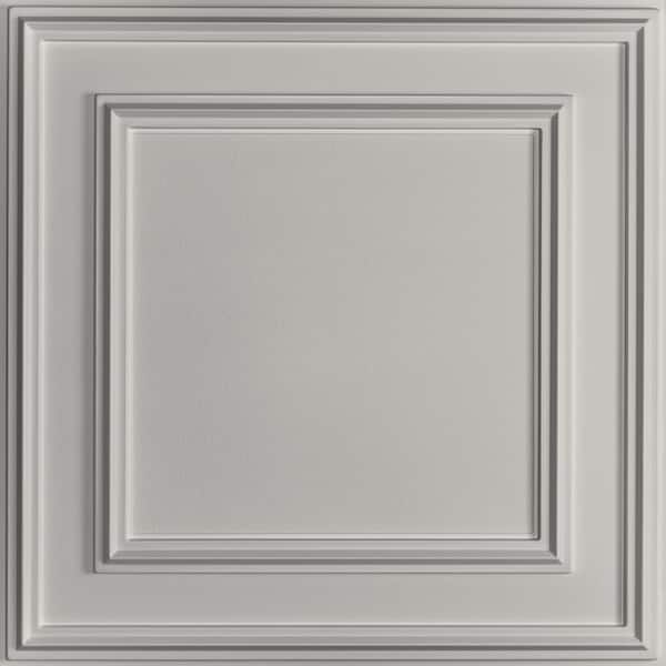 Ceilume Cambridge Stone 2 ft. x 2 ft. Lay-in or Glue-up Ceiling Panel (Case of 6)