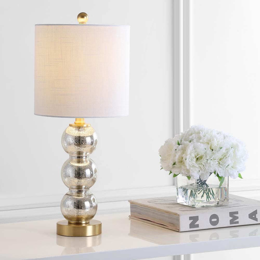 Gold mercury glass deals lamp