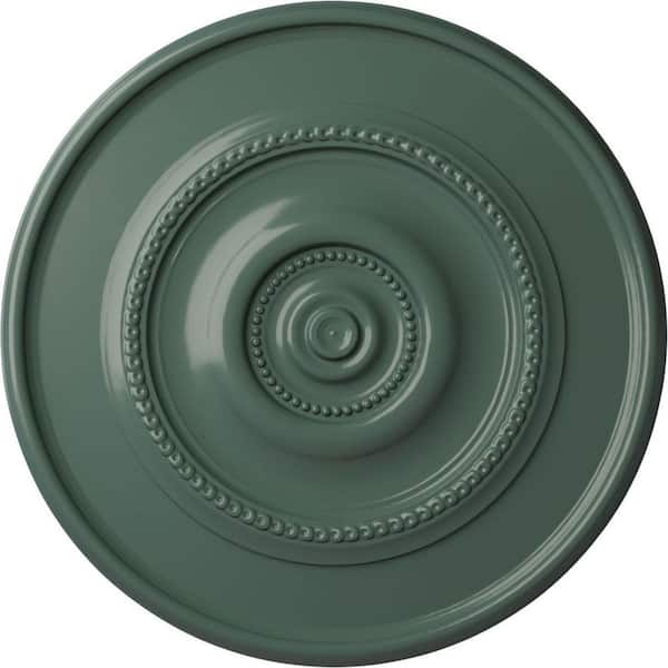 Ekena Millwork 2-1/2 in. x 30-5/8 in. x 30-5/8 in. Polyurethane Tellson Ceiling Medallion, Americana Crackle