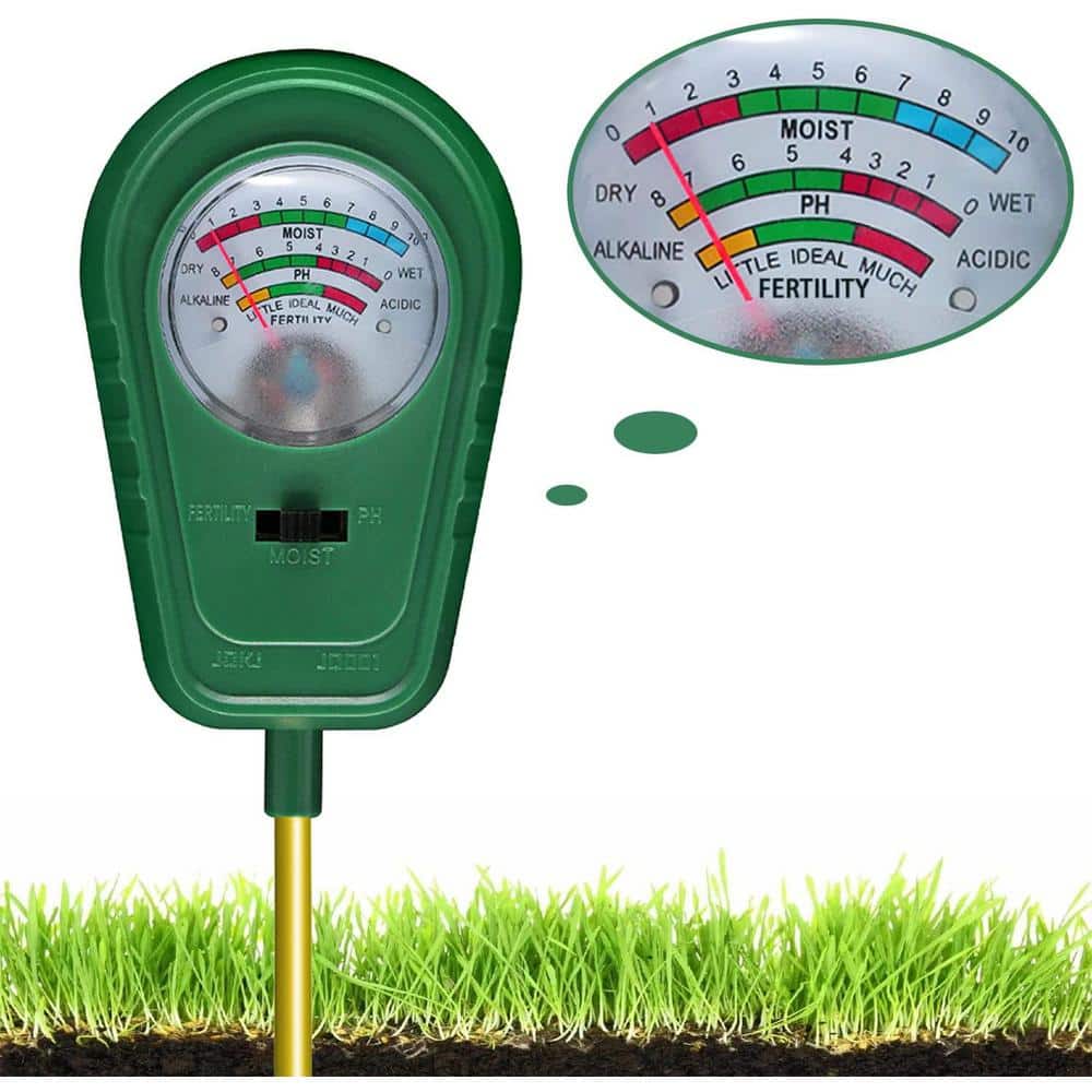 1pc 3 In 1 Soil PH Meter Sensor Meter, Water Monitor Hydrometer