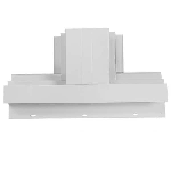 Ply Gem 0.5 in. x 59.5 in. 500 Series White Vinyl Single Hung Mull Kit