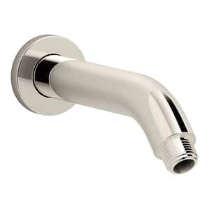 Exhale 7-3/16 in. Shower Arm and Flange in Vibrant Polished Nickel